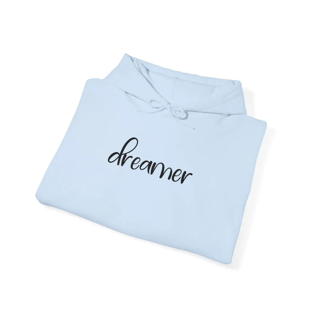 Embroidered Dreamer Unisex Heavy Hoodie - Cotton-Poly Blend - DipaliZ