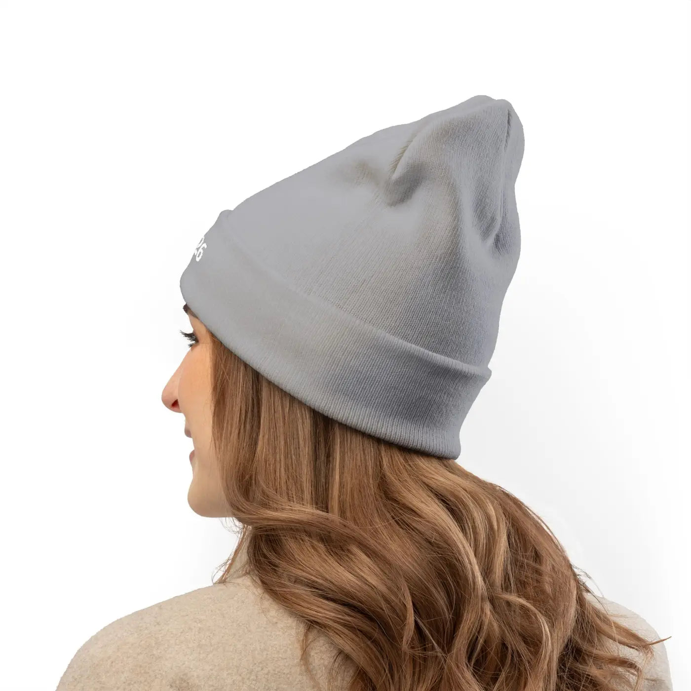 Personalized Knit Beanie Embroidered Est 2026 - Soft Cotton-Acrylic Blend - DipaliZ
