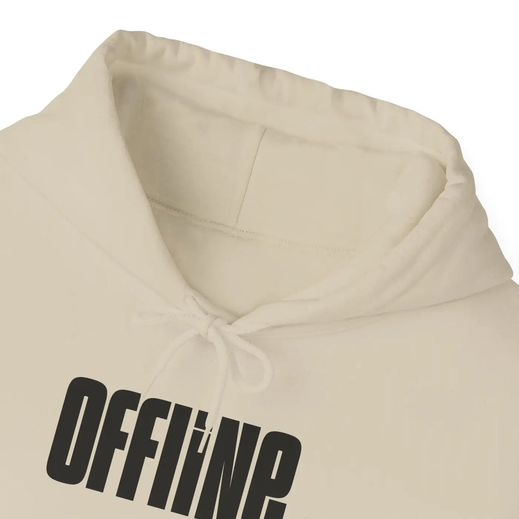 Minimalist Offline Hoodie - Digital Detox Pullover - DipaliZ