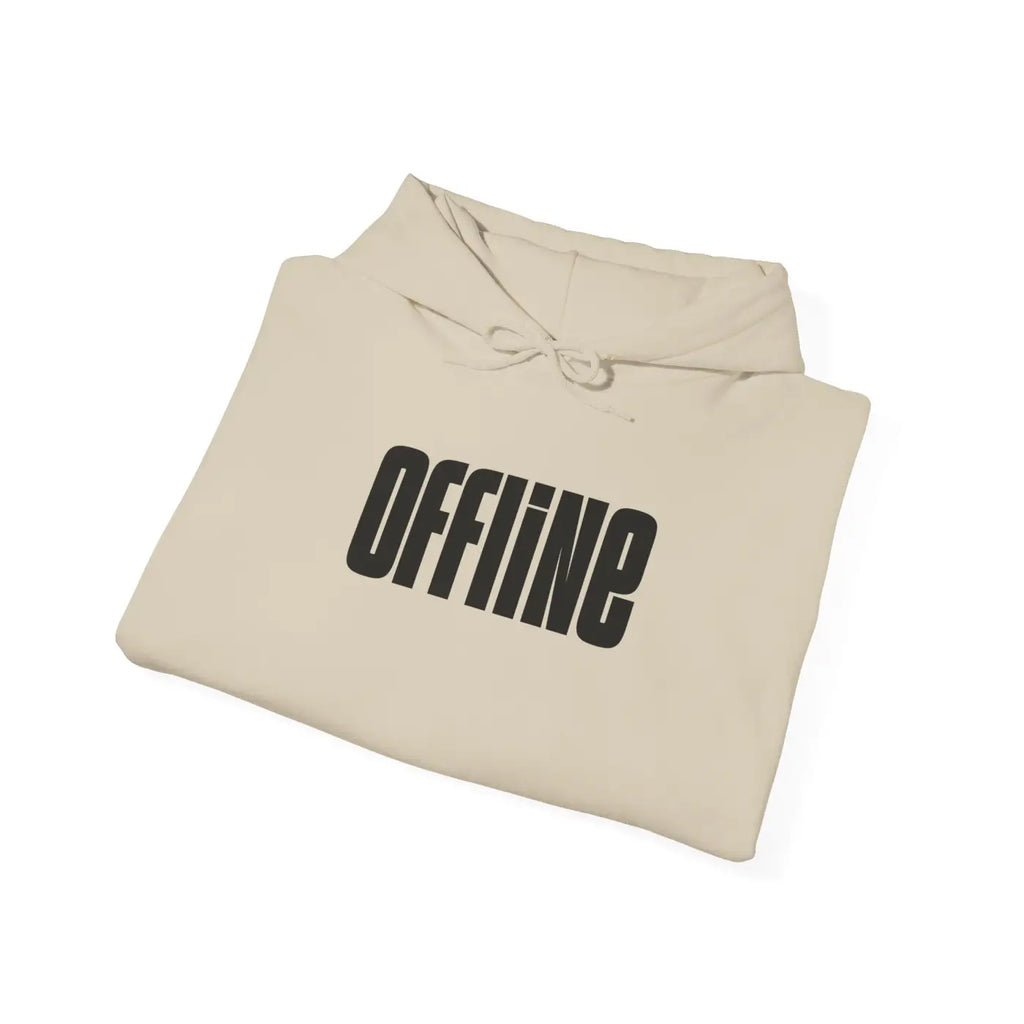 Minimalist Offline Hoodie - Digital Detox Pullover - DipaliZ