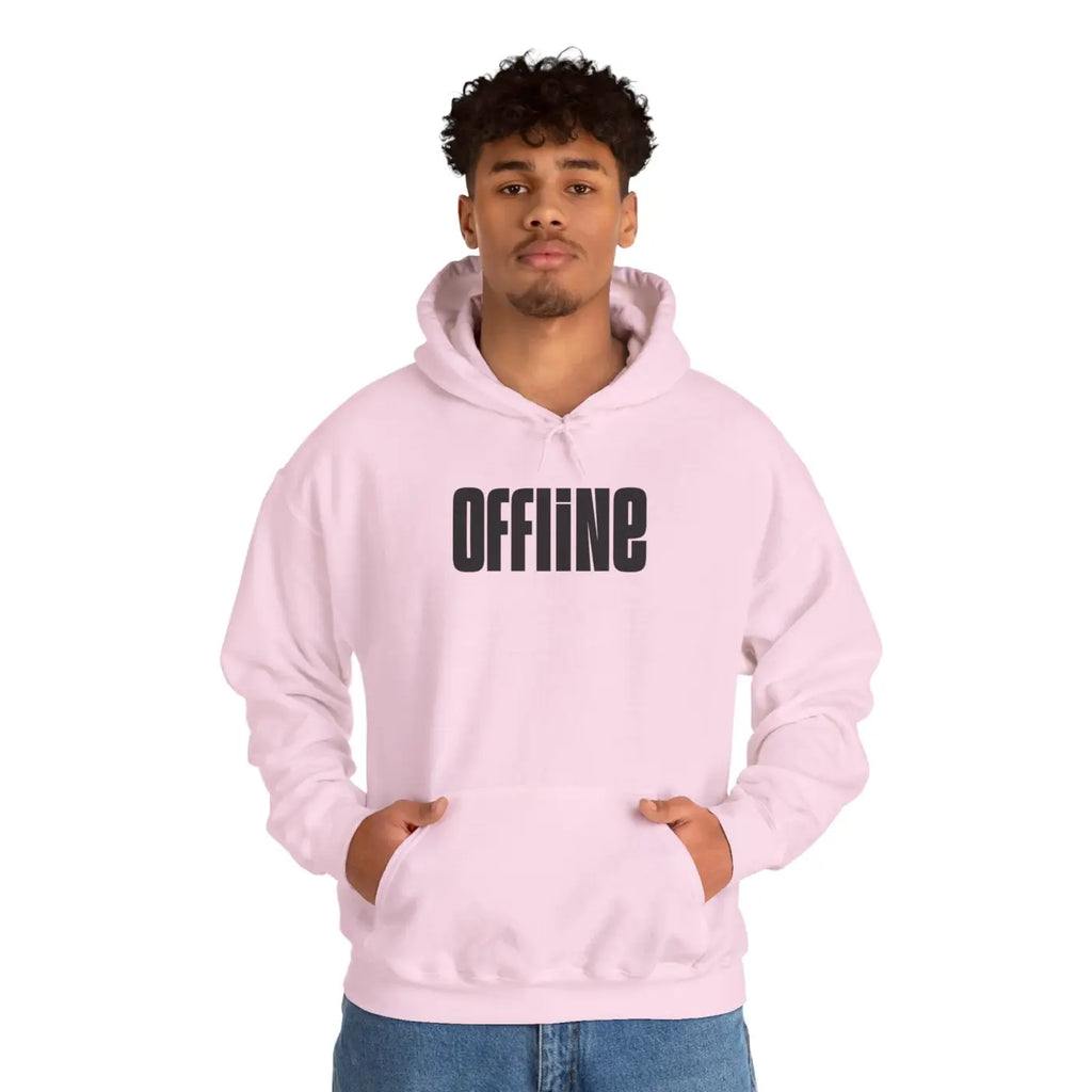 Minimalist Offline Hoodie - Digital Detox Pullover - DipaliZ