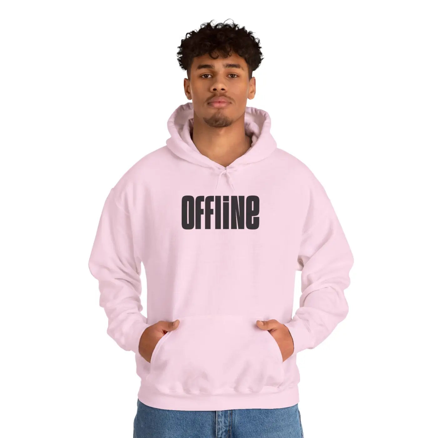 Minimalist Offline Hoodie - Digital Detox Pullover - DipaliZ
