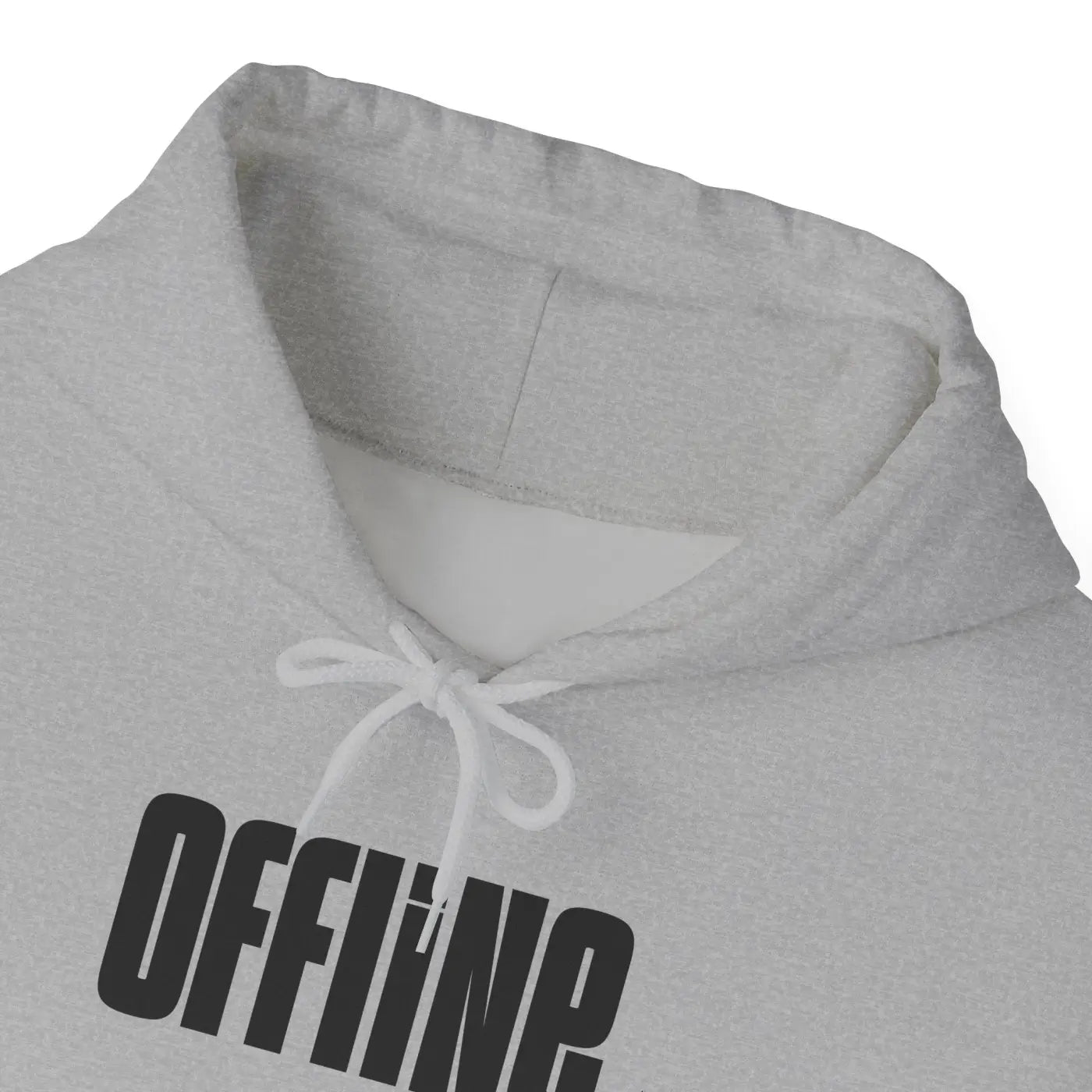 Minimalist Offline Hoodie - Digital Detox Pullover - DipaliZ