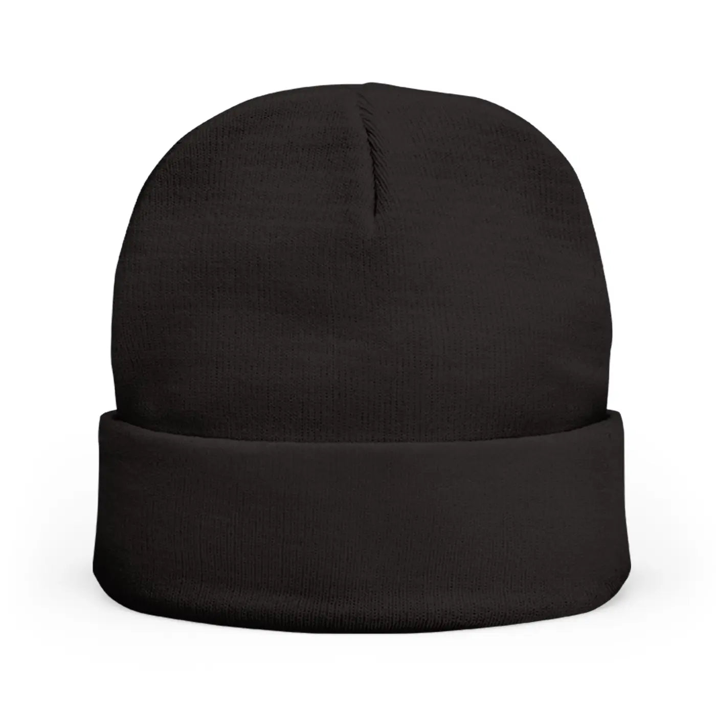 Gothic Script Knit Hat - Embroidered Personalized Beanie - DipaliZ