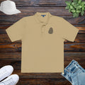 Stylish Unisex Polo - Embroidered Thumb Print Detail - DipaliZ