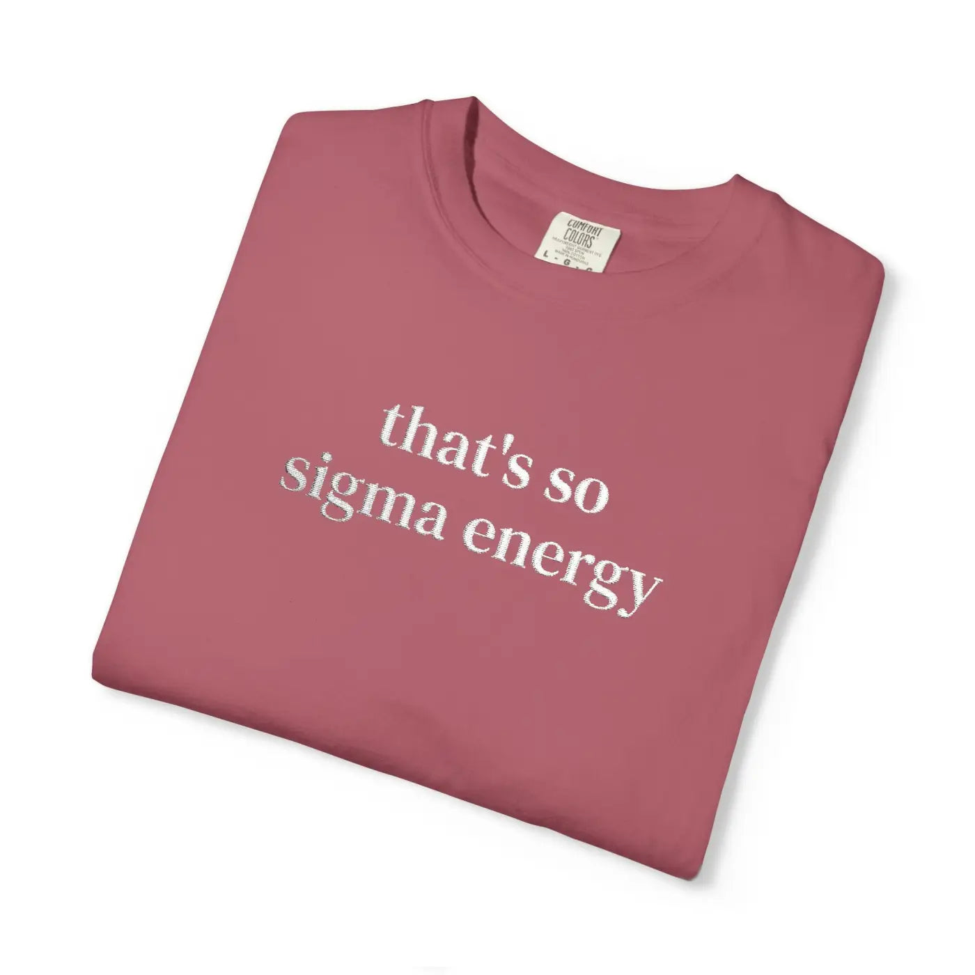 Sigma Energy T-Shirt - Trendy Statement Tee Everyday - DipaliZ