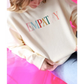 Empathy Oversized Crewneck Sweatshirt