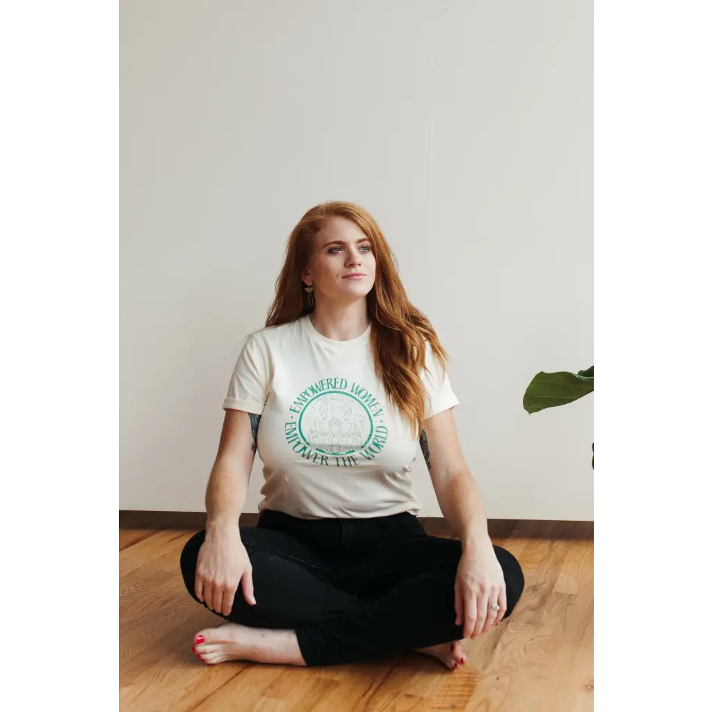 Empowered Women Empower the World Inspiring Graphic T-shirt