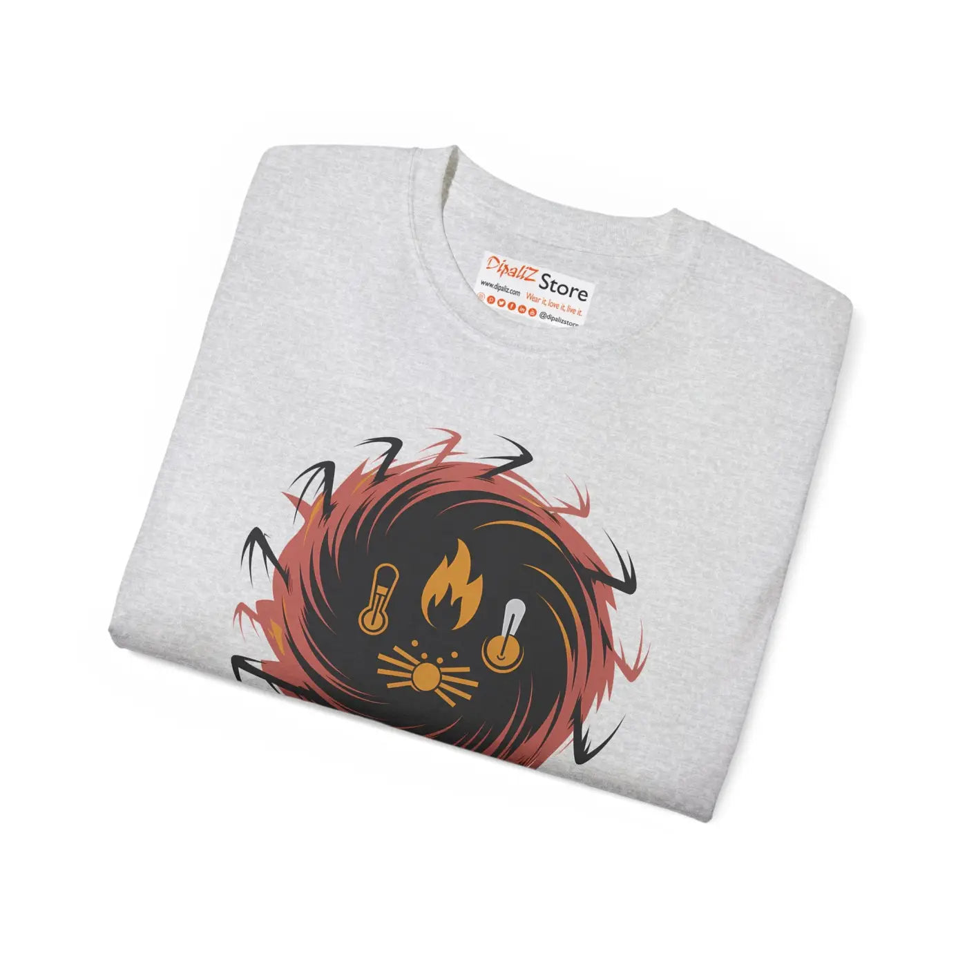 Ultra Cotton Tee - Premium Ribbed Collar Comfort - DipaliZ