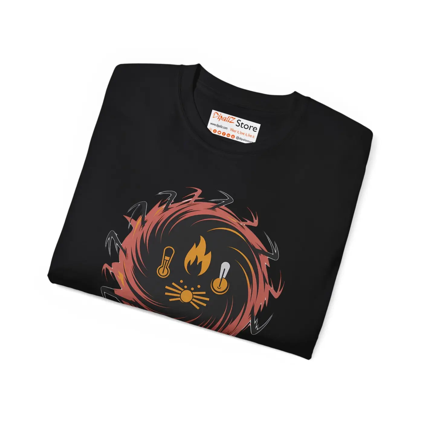 Ultra Cotton Tee - Premium Ribbed Collar Comfort - DipaliZ