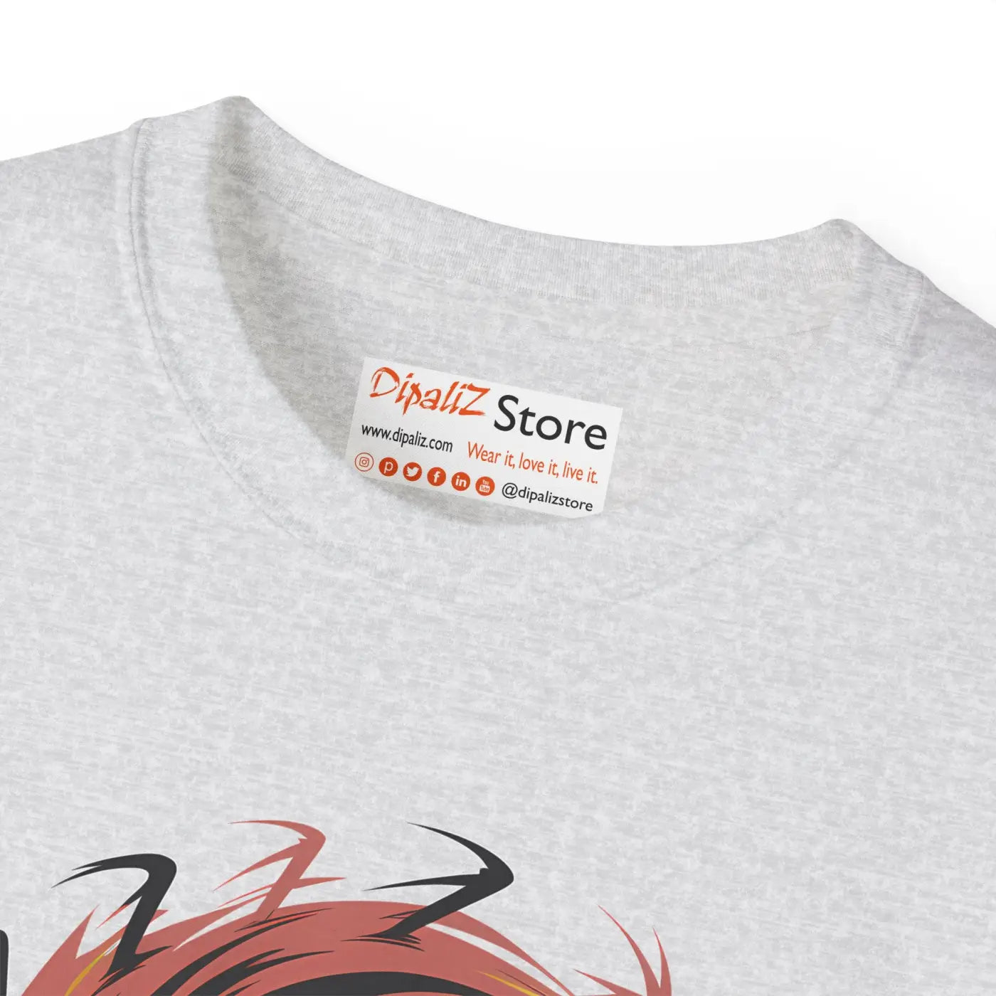 Ultra Cotton Tee - Premium Ribbed Collar Comfort - DipaliZ