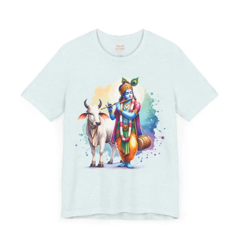 Epic Krishna Flute Tee - Unisex Jersey Short Sleeve - DipaliZ