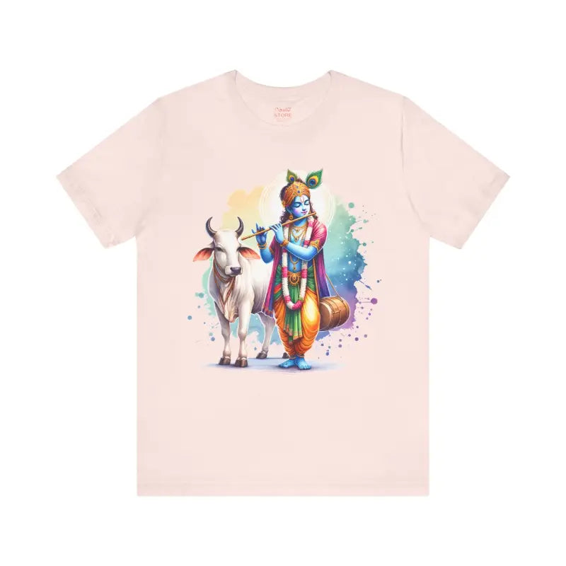 Epic Krishna Flute Tee - Unisex Jersey Short Sleeve - DipaliZ