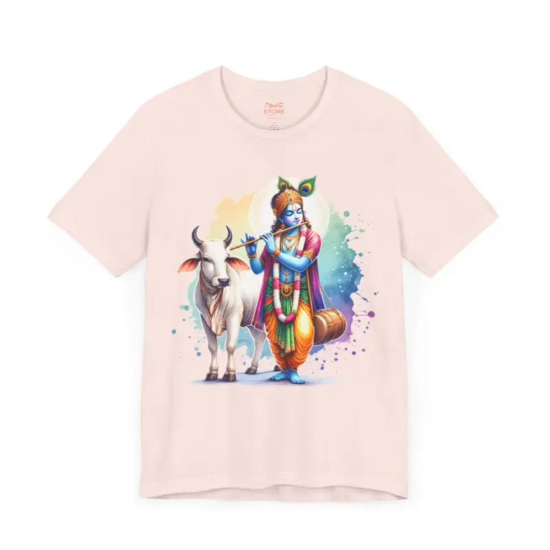 Epic Krishna Flute Tee - Unisex Jersey Short Sleeve - DipaliZ