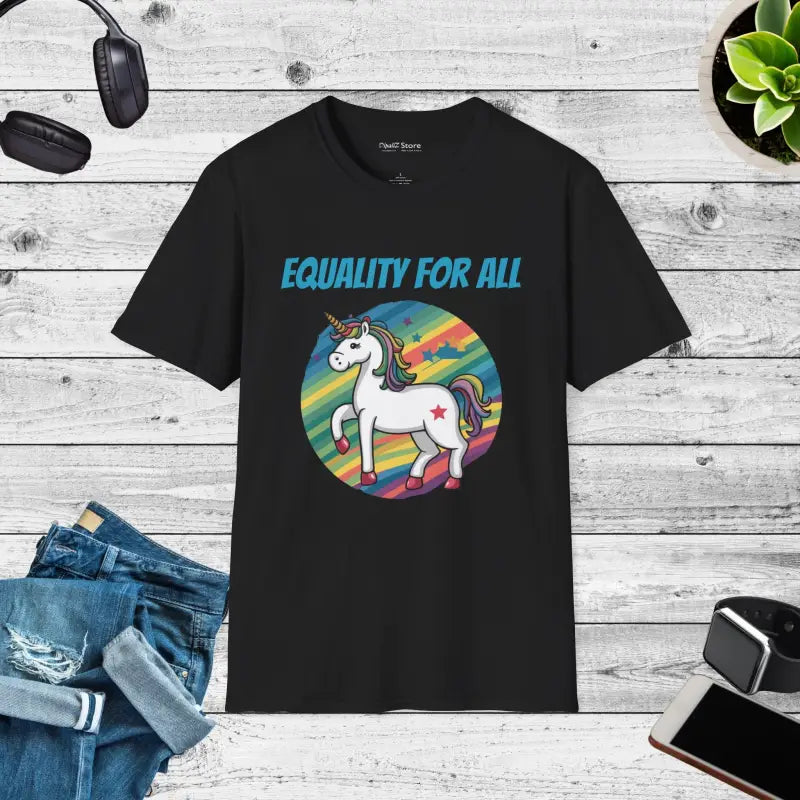 Equality Unicorn T-Shirt - Rock Casual Style - DipaliZ