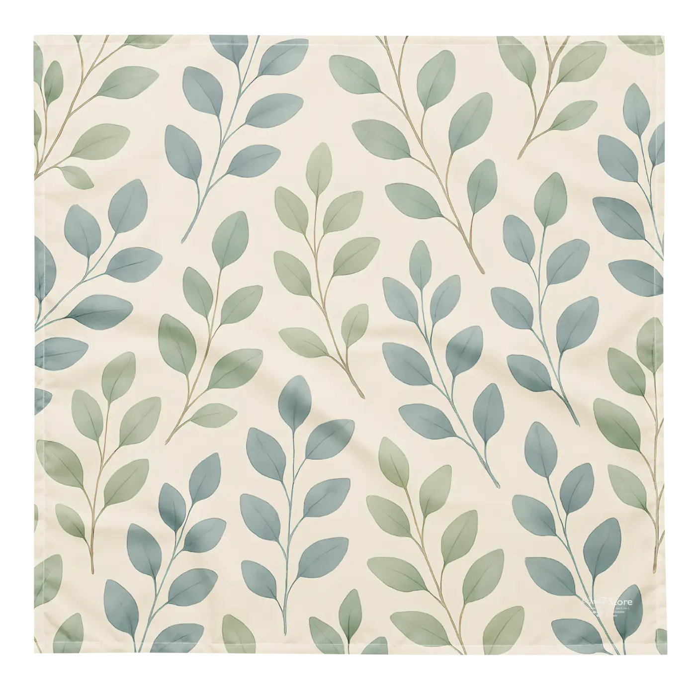 Eucalyptus Print Bandana - UPF50 Sun Protection - DipaliZ