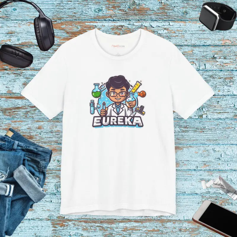Eureka Scientist Unisex Jersey Short Sleeve Tee - DipaliZ
