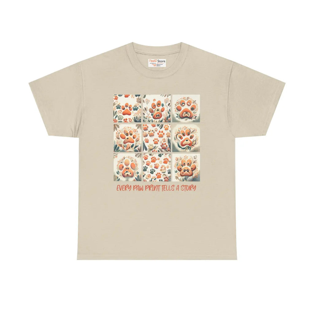 Vibrant Unisex Heavy Cotton Tee - Cool Story Design - DipaliZ