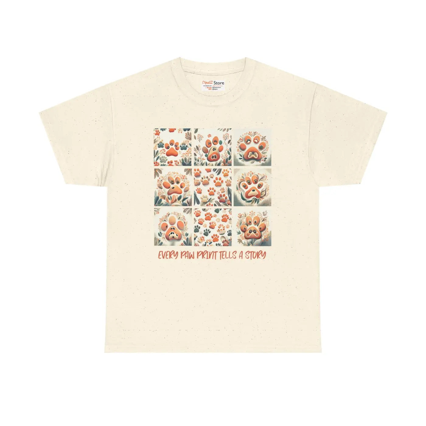 Vibrant Unisex Heavy Cotton Tee - Cool Story Design - DipaliZ
