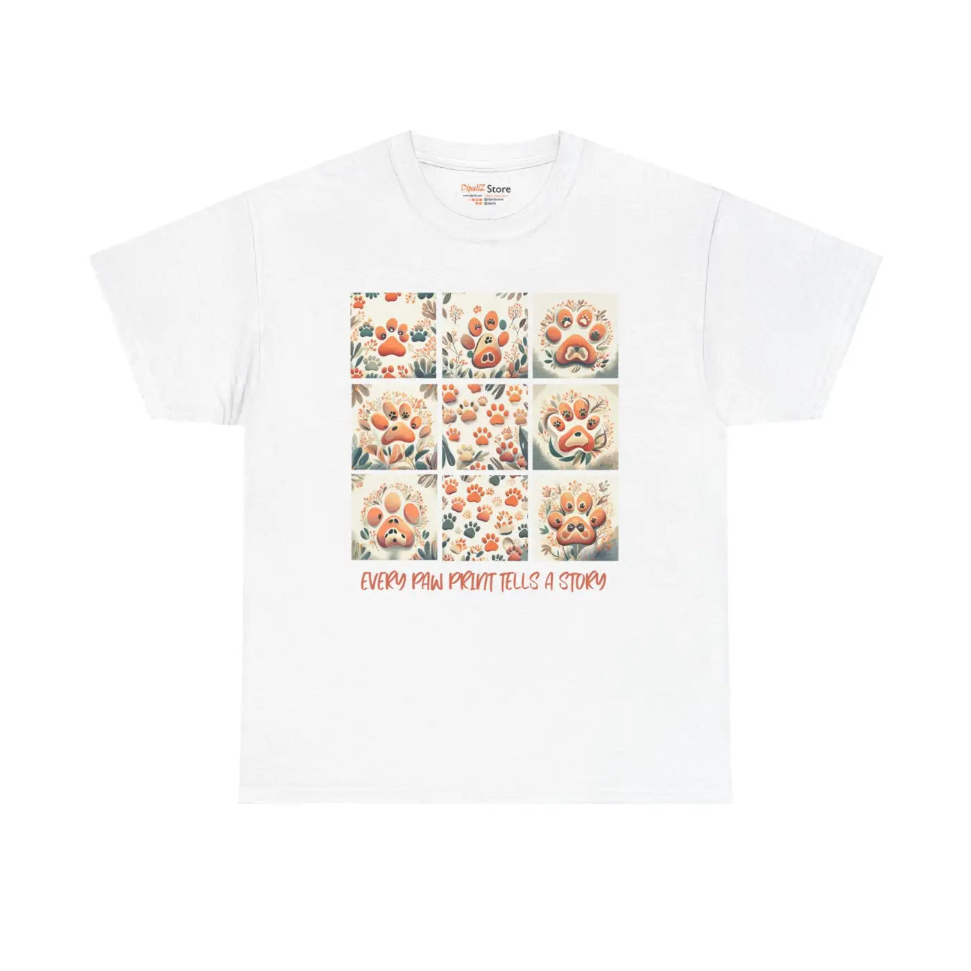 Vibrant Unisex Heavy Cotton Tee - Cool Story Design - DipaliZ