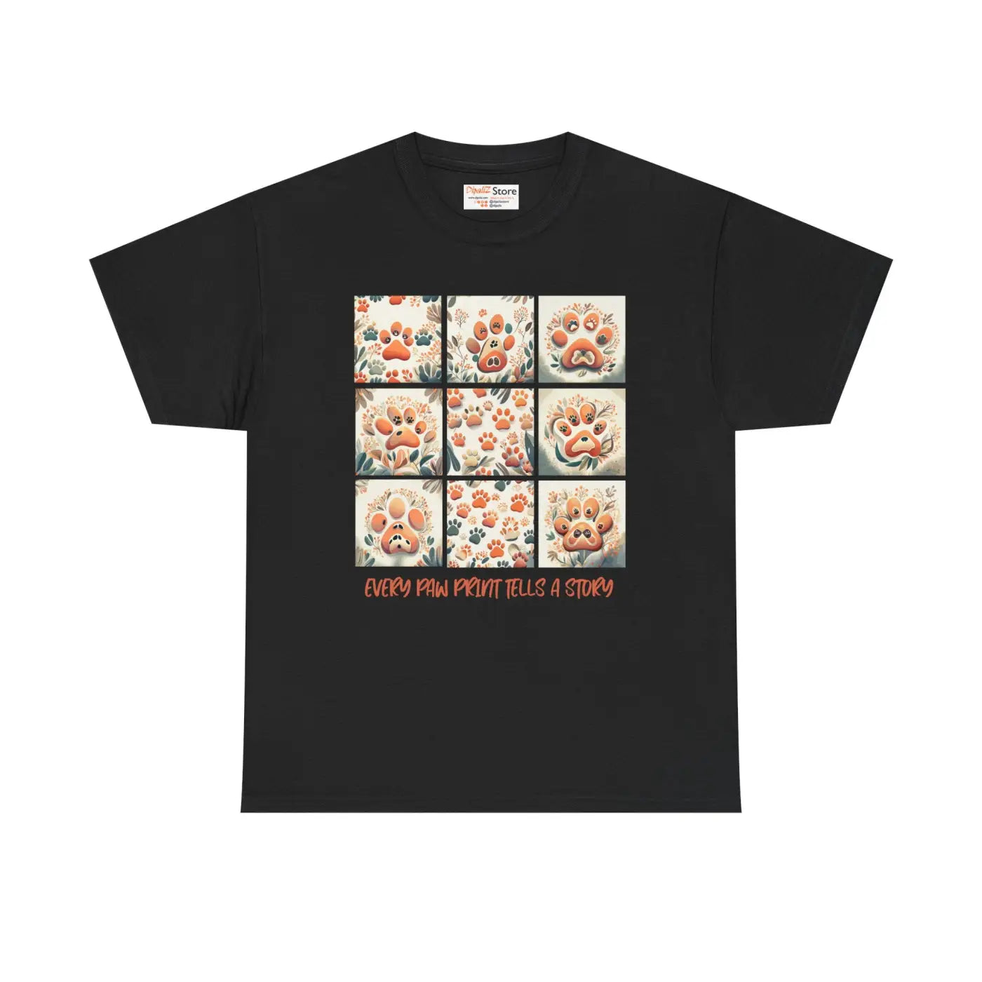 Vibrant Unisex Heavy Cotton Tee - Cool Story Design - DipaliZ