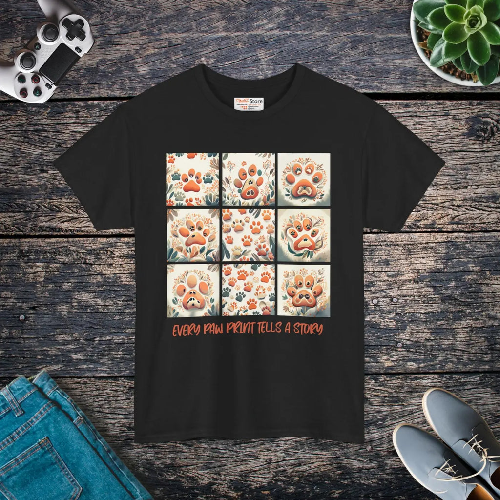 Vibrant Unisex Heavy Cotton Tee - Cool Story Design - DipaliZ