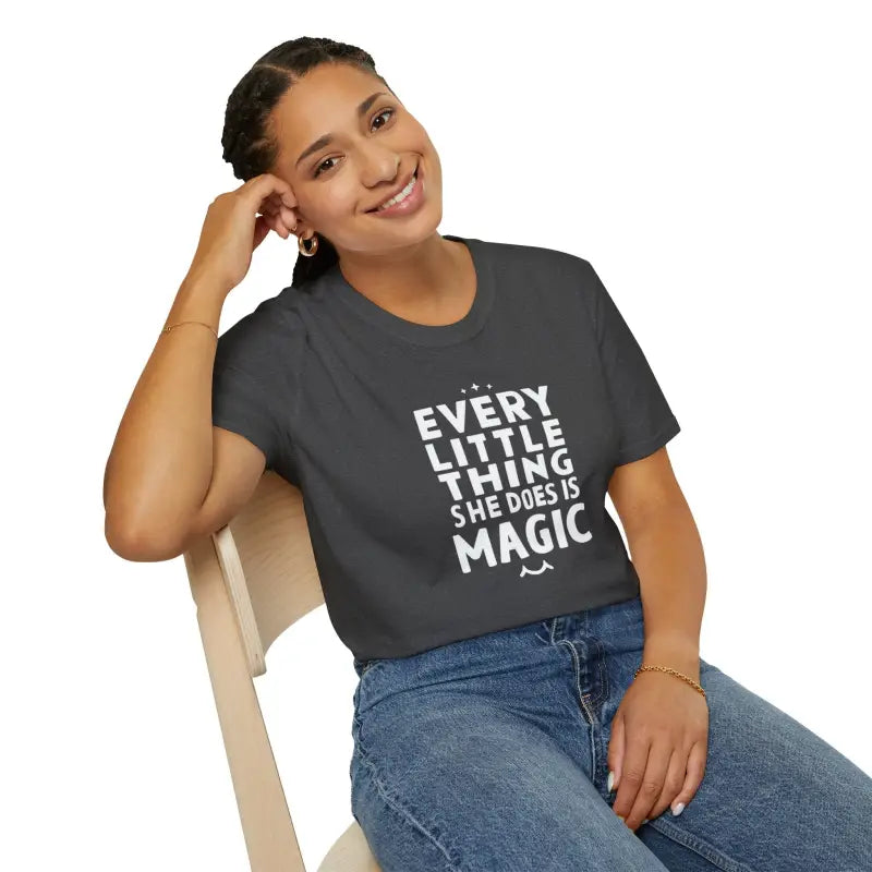 Magic Softstyle Cotton Tee - Unisex Comfort Fit - DipaliZ