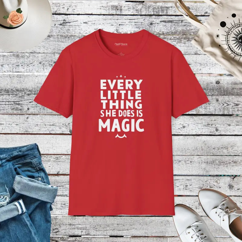Magic Softstyle Cotton Tee - Unisex Comfort Fit - DipaliZ
