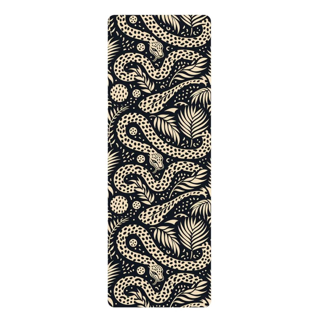 Exotic Jungle Snake Yoga Mat - Non Slippery Grip - DipaliZ