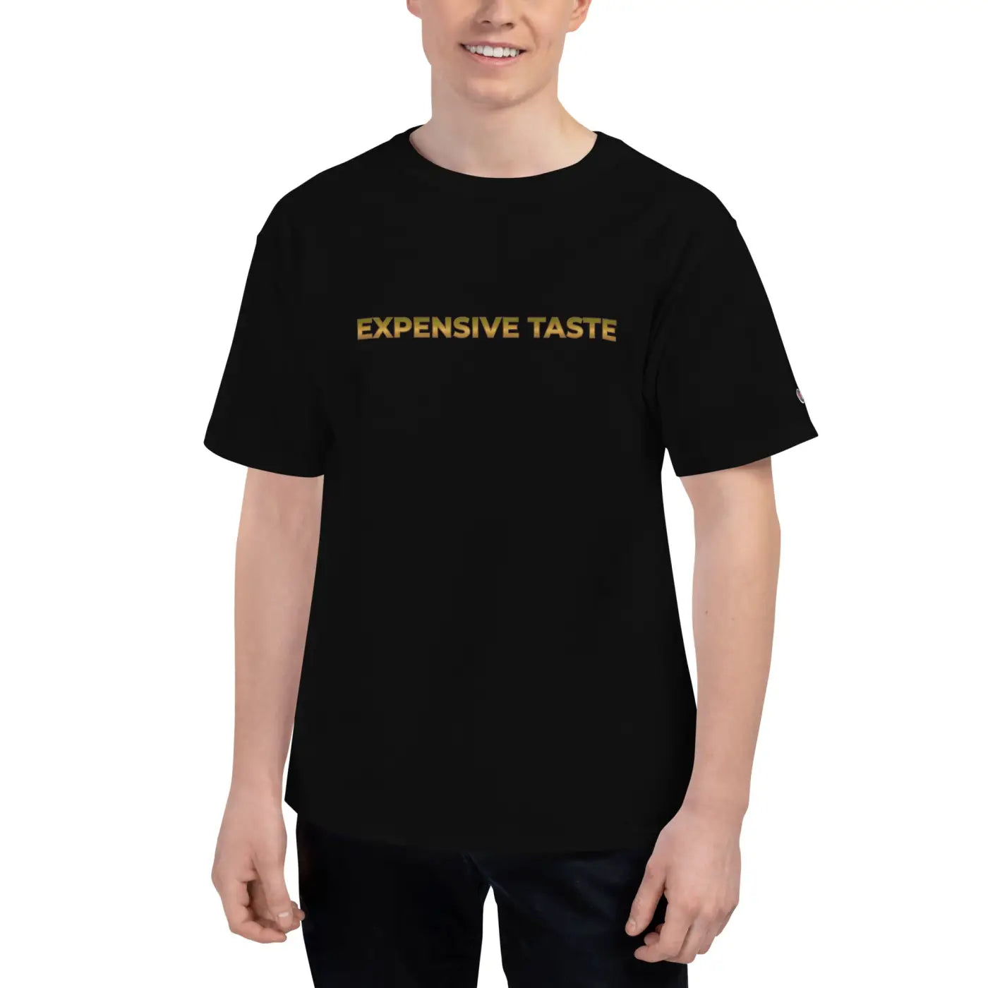 Taste Champion T-Shirt - Left Sleeve Style Luxury - DipaliZ