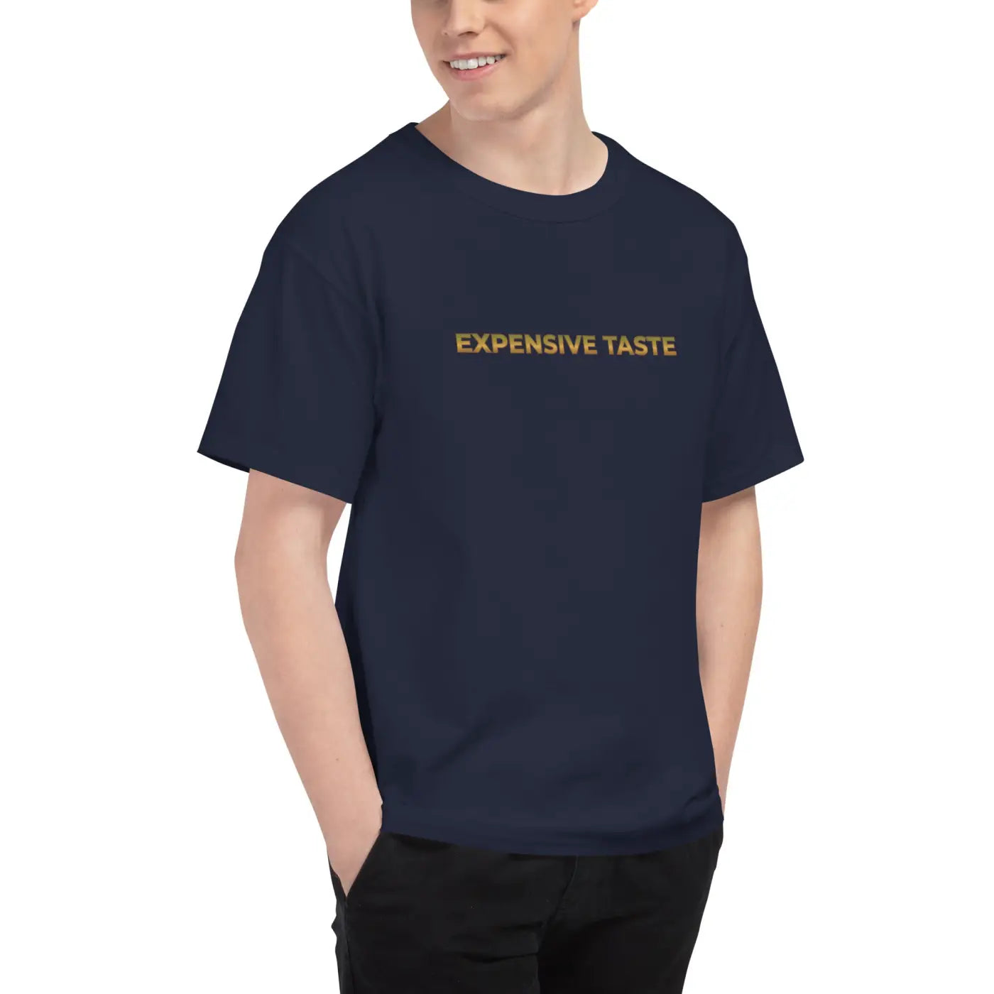 Taste Champion T-Shirt - Left Sleeve Style Luxury - DipaliZ