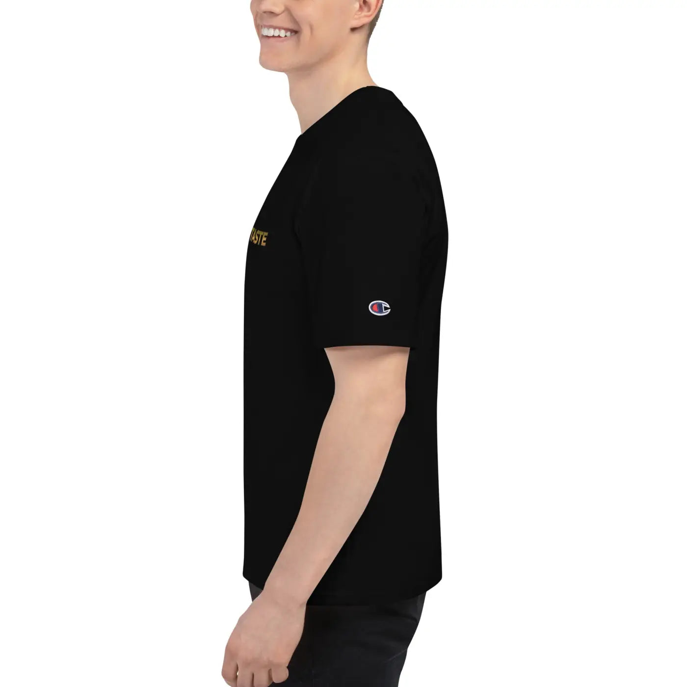 Taste Champion T-Shirt - Left Sleeve Style Luxury - DipaliZ