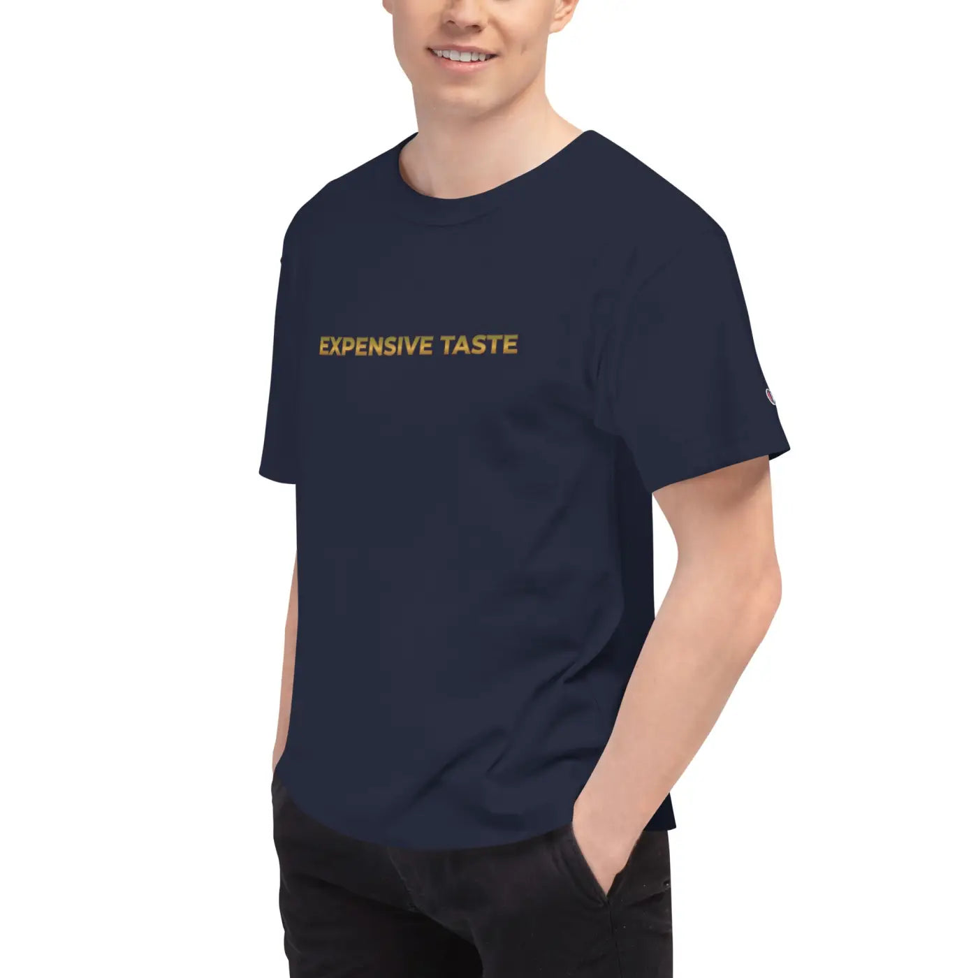 Taste Champion T-Shirt - Left Sleeve Style Luxury - DipaliZ