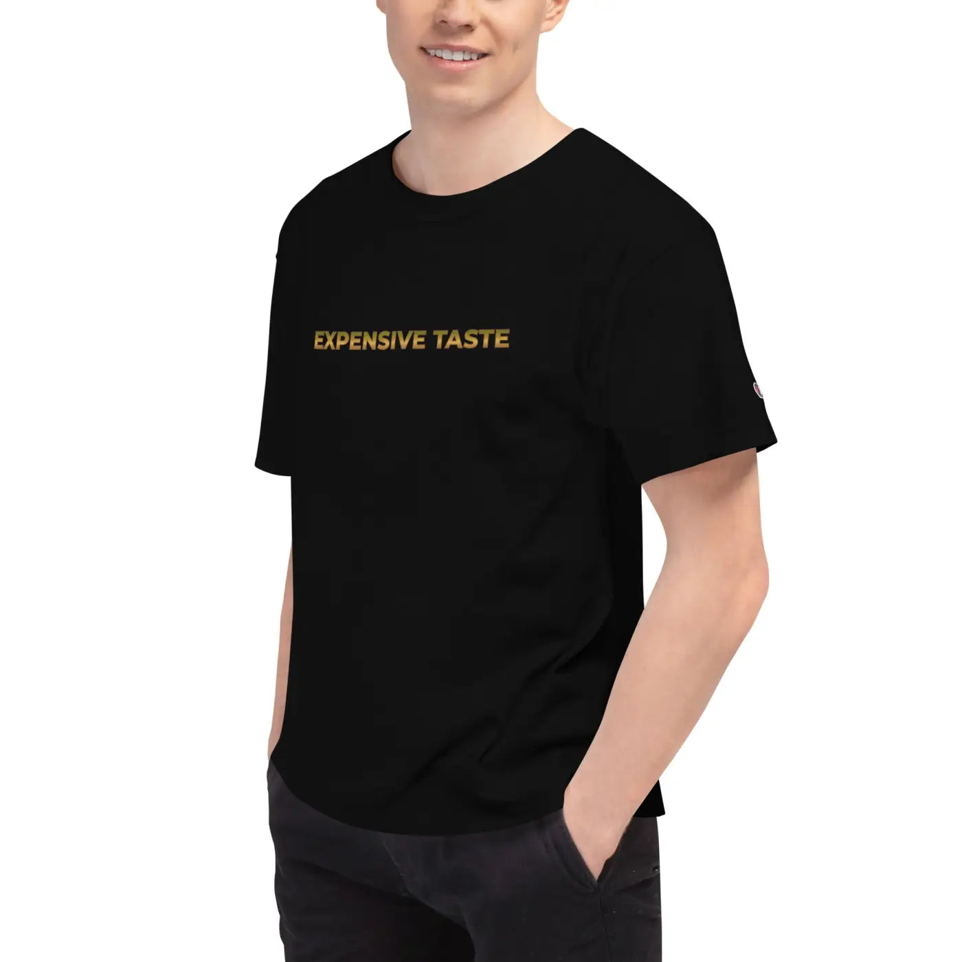 Taste Champion T-Shirt - Left Sleeve Style Luxury - DipaliZ