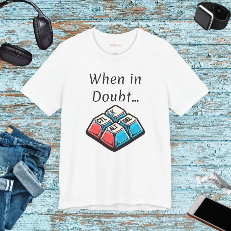 Unisex Jersey Short Sleeve Tee - Ultimate Comfort Fit - DipaliZ
