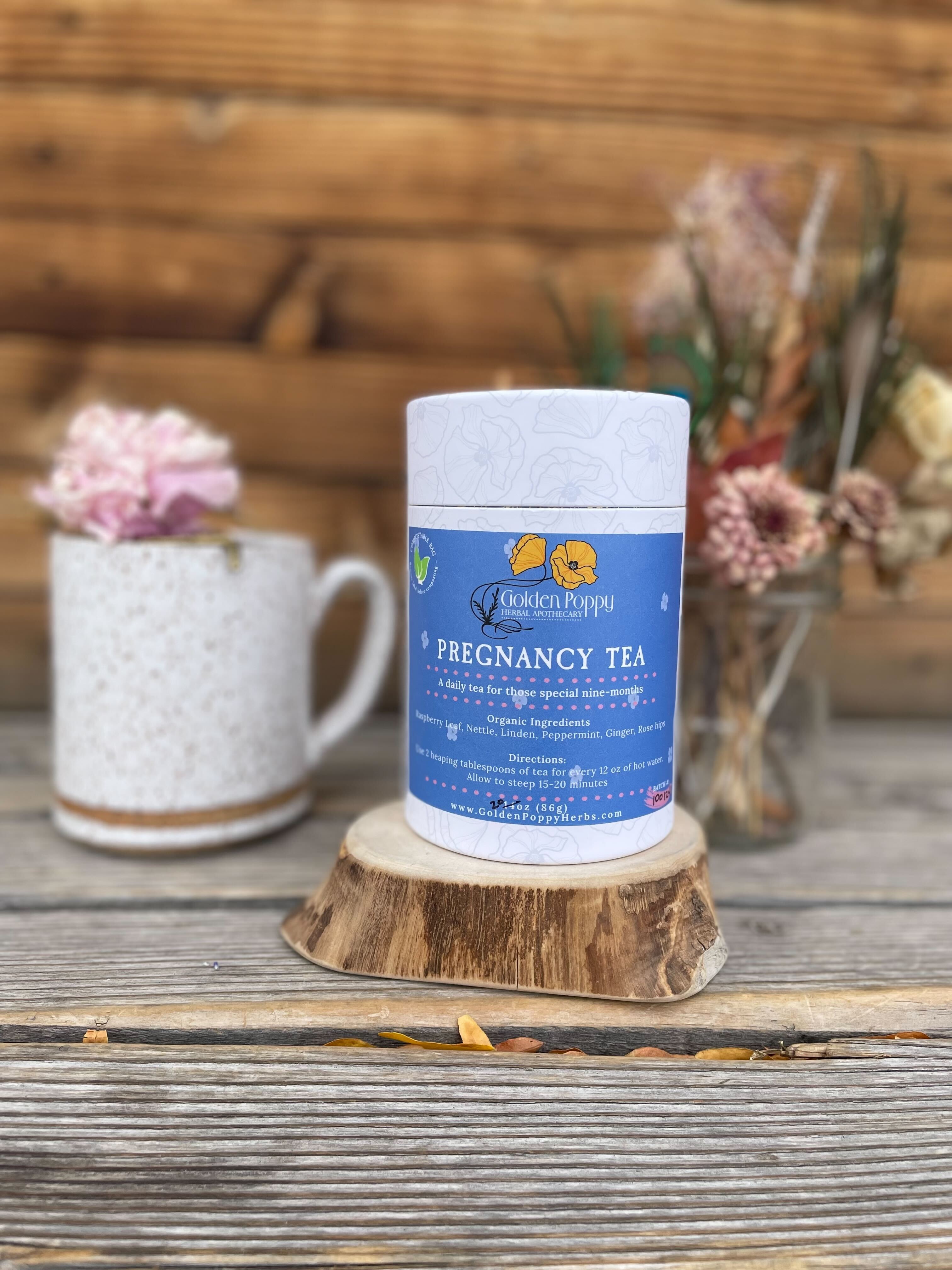 Pregnancy Tea, 14 oz Tube (80g)