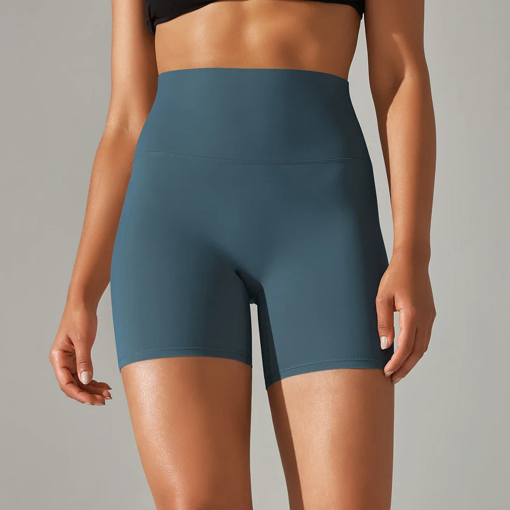 women's High Waisted Yoga Shorts Butt Lifting Tummy Control Workout Fitness Running Stretchy Booty Lift Leggings Gym Activewear