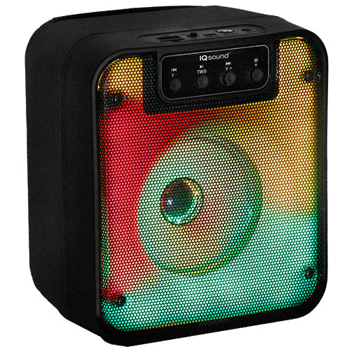Supersonic 4" Bluetooth Speaker FIRE BOX with TWS and LED Fire Light Show