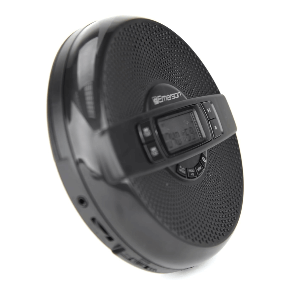 Emerson Portable Bluetooth CD Player w FM Radio, Speaker and Programmable Memory