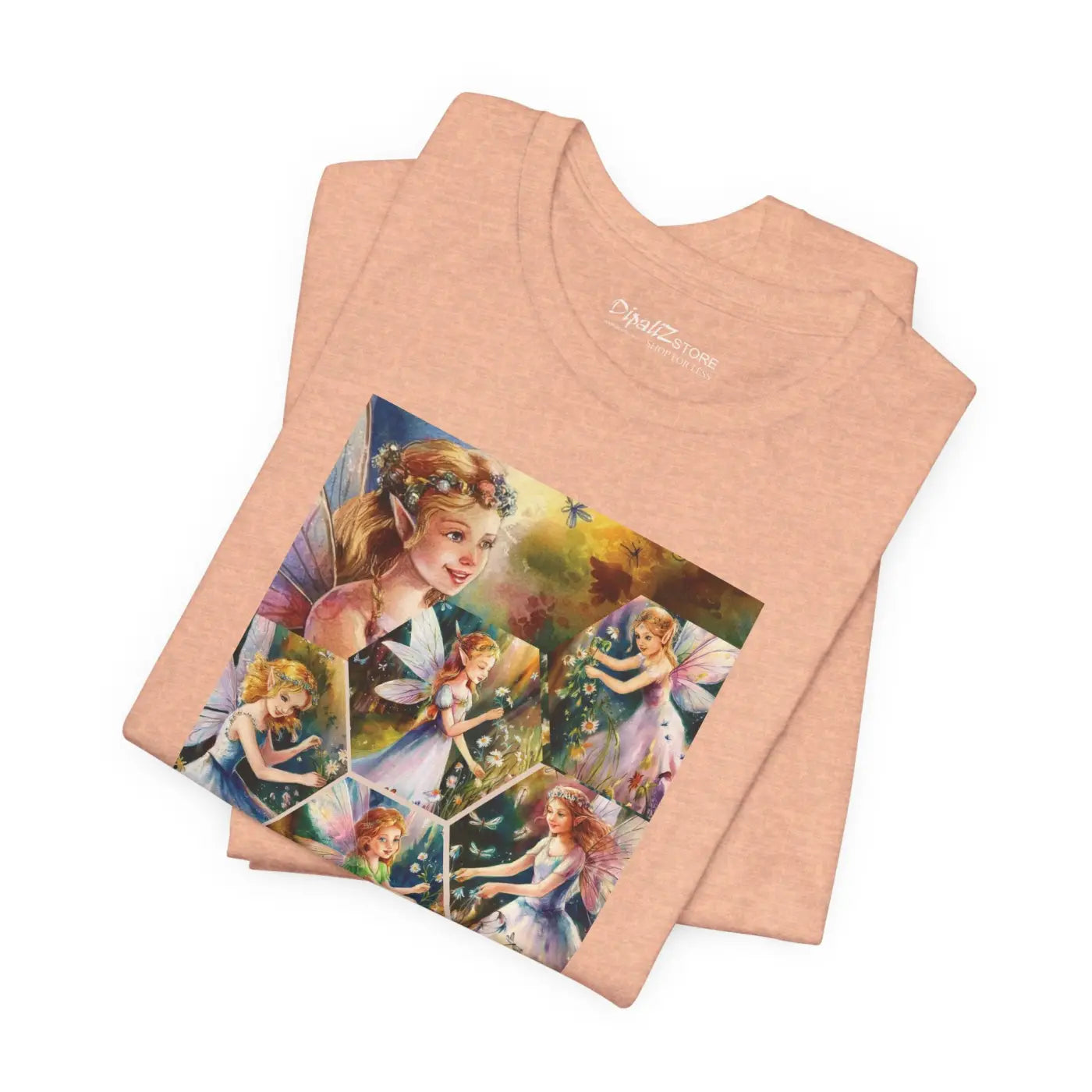 Enchanted Forest Unisex Jersey Tee - Fairy Design - DipaliZ