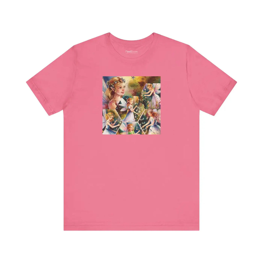 Enchanted Forest Unisex Jersey Tee - Fairy Design - DipaliZ