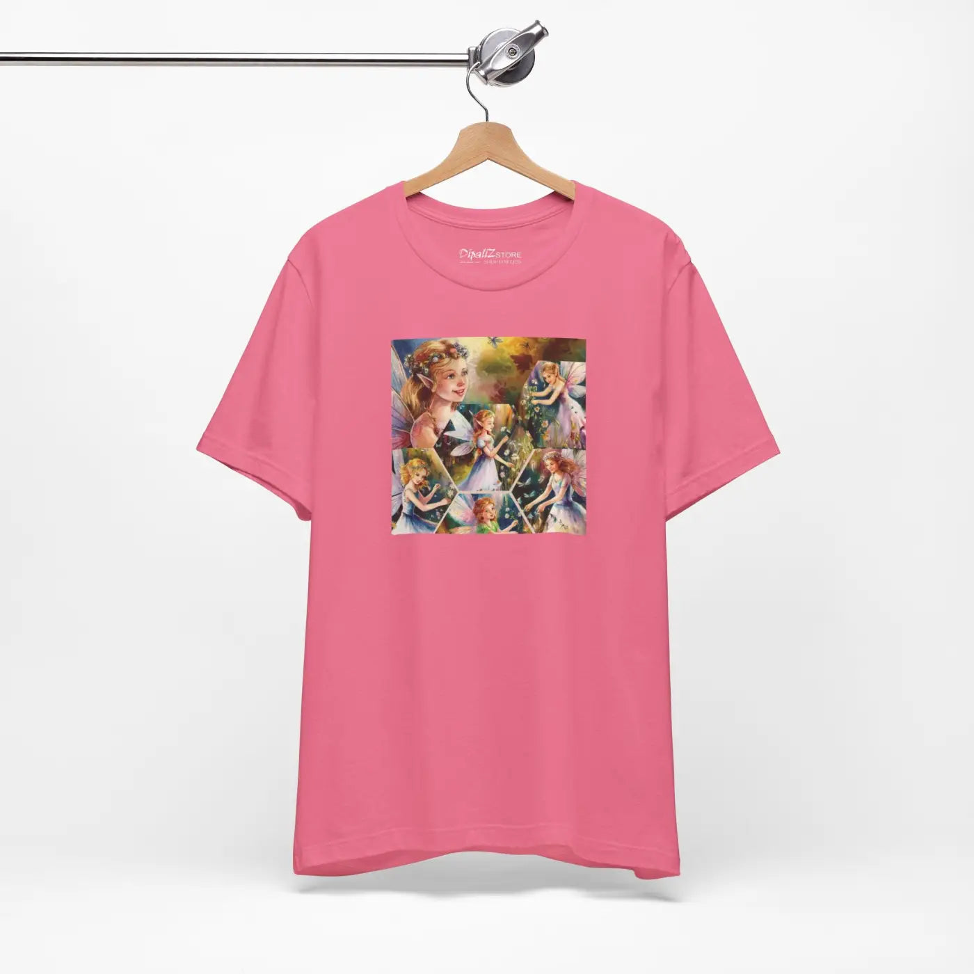 Enchanted Forest Unisex Jersey Tee - Fairy Design - DipaliZ