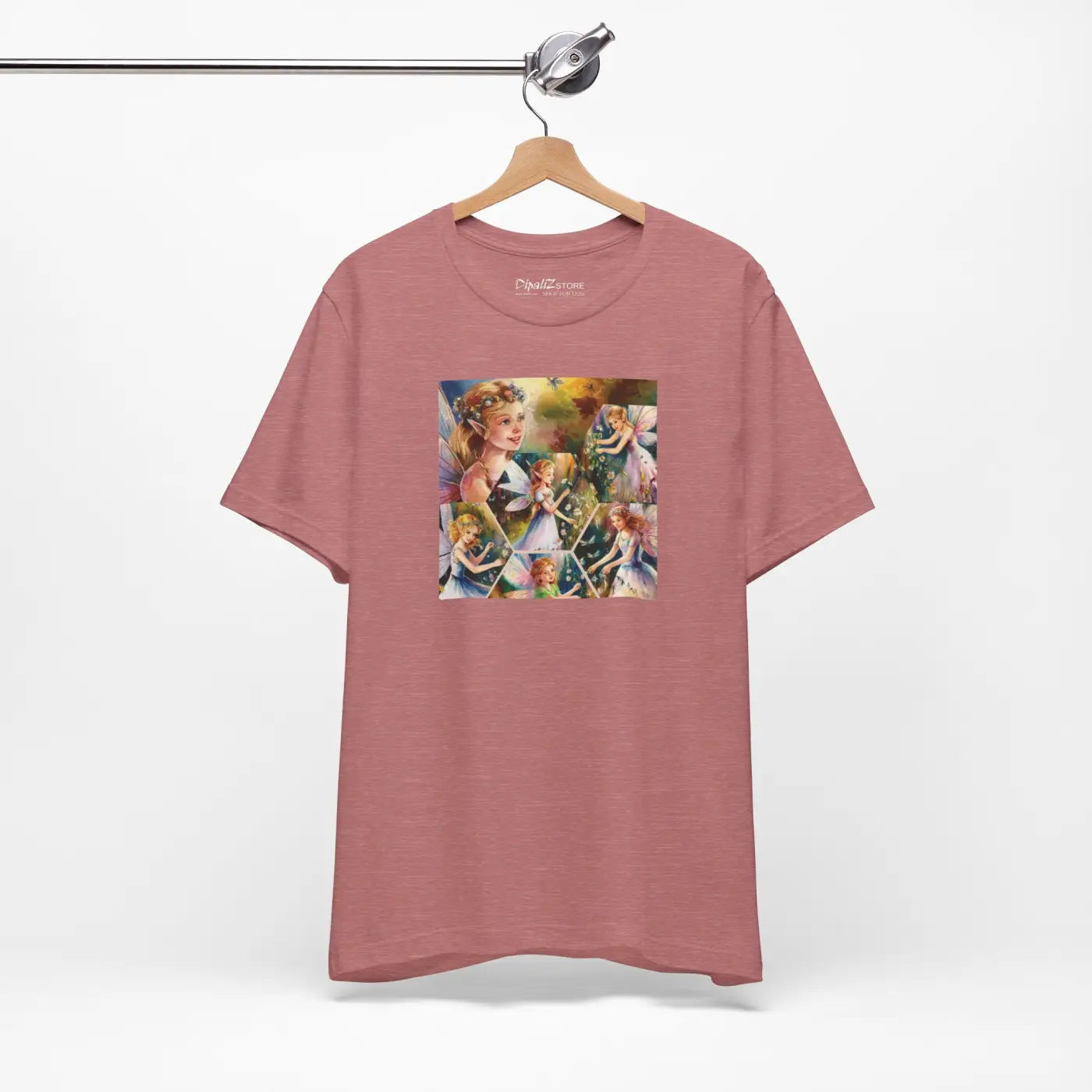 Enchanted Forest Unisex Jersey Tee - Fairy Design - DipaliZ