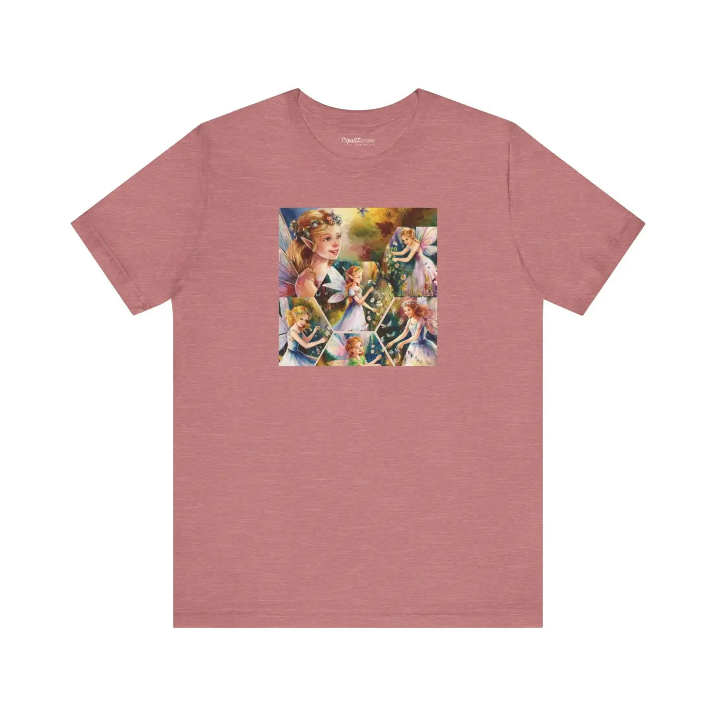 Enchanted Forest Unisex Jersey Tee - Fairy Design - DipaliZ