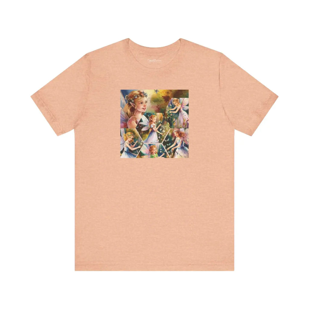 Enchanted Forest Unisex Jersey Tee - Fairy Design - DipaliZ