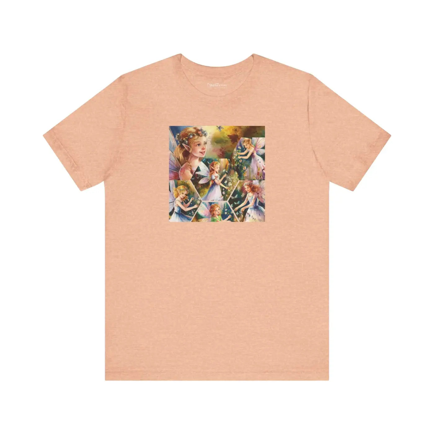 Enchanted Forest Unisex Jersey Tee - Fairy Design - DipaliZ