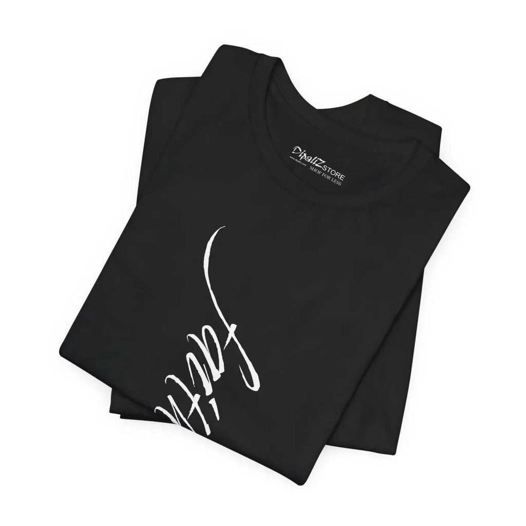 Faith Unisex Jersey Tee - Airlume Combed Ringspun Cotton - DipaliZ