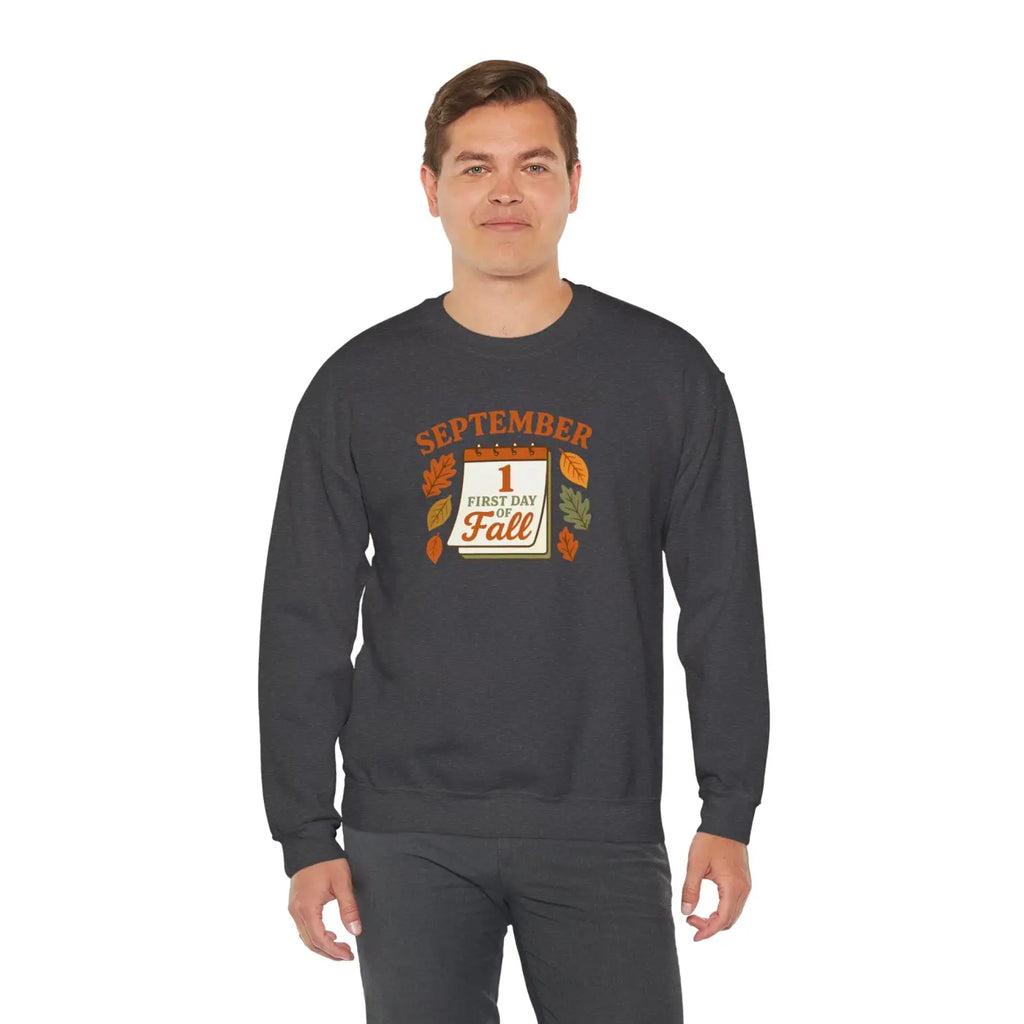 Fall Inspired Crewneck - Cozy Autumn Vibes Sweatshirt - DipaliZ