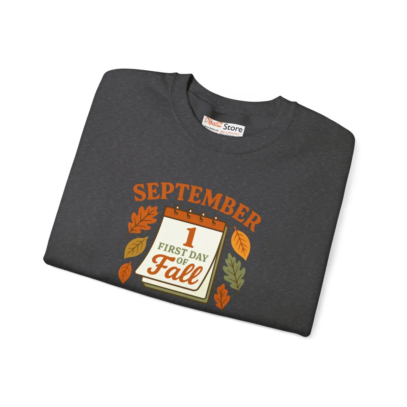 Fall Inspired Crewneck - Cozy Autumn Vibes Sweatshirt - DipaliZ