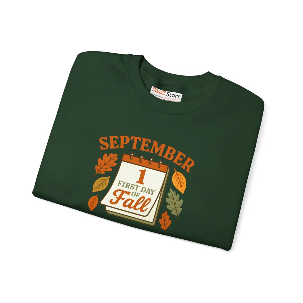 Fall Inspired Crewneck - Cozy Autumn Vibes Sweatshirt - DipaliZ